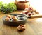 Norpro Deluxe Cast Iron Aebleskiver Stuffed Pancake Pan with Wood Handle